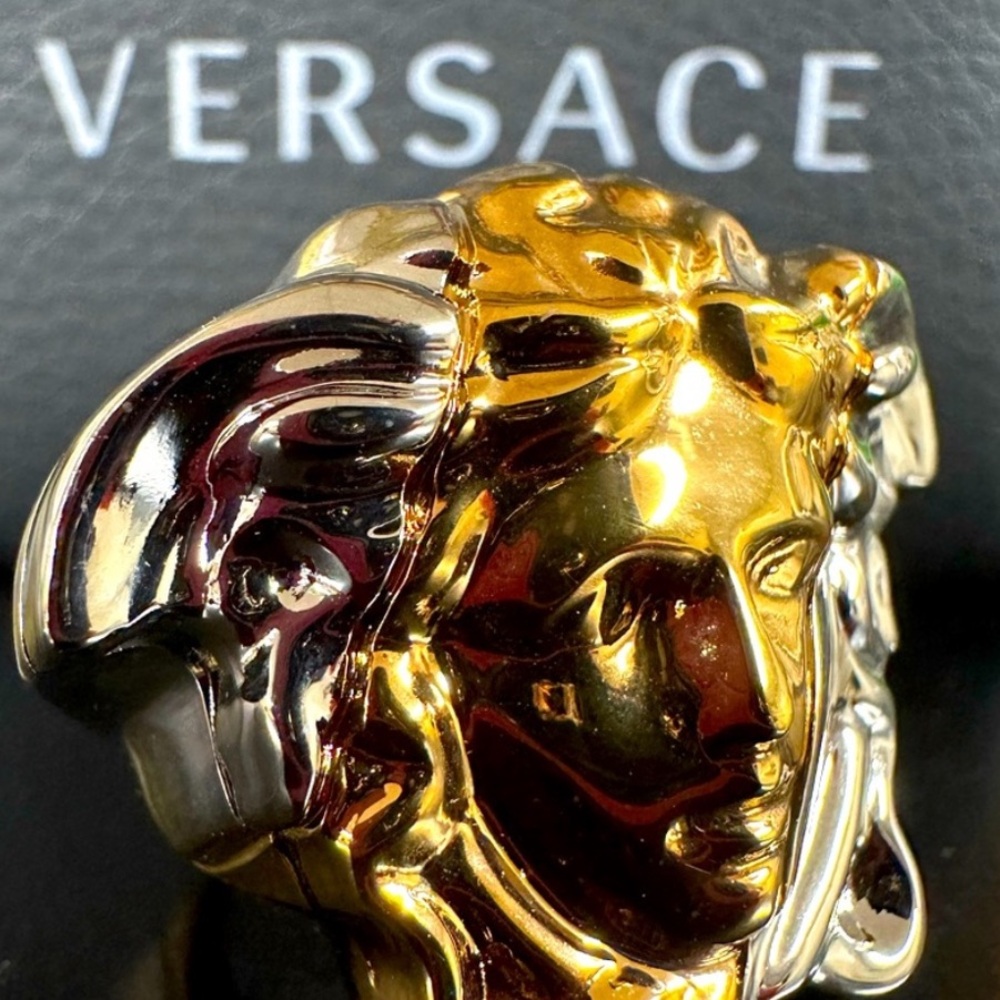 Versace Medusa Statement Ring